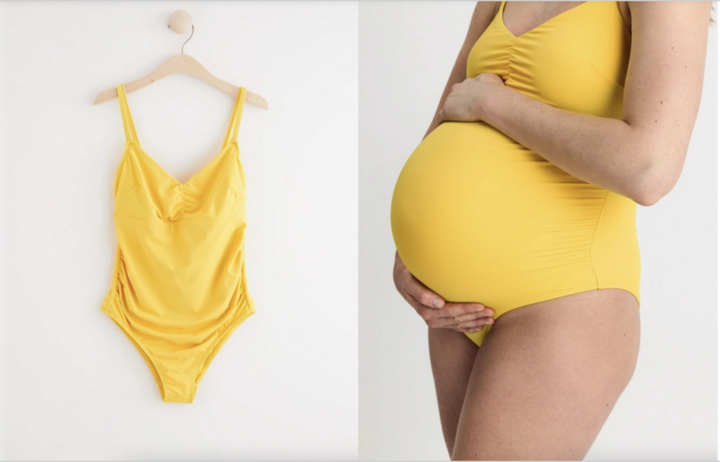 gravid baddräkt